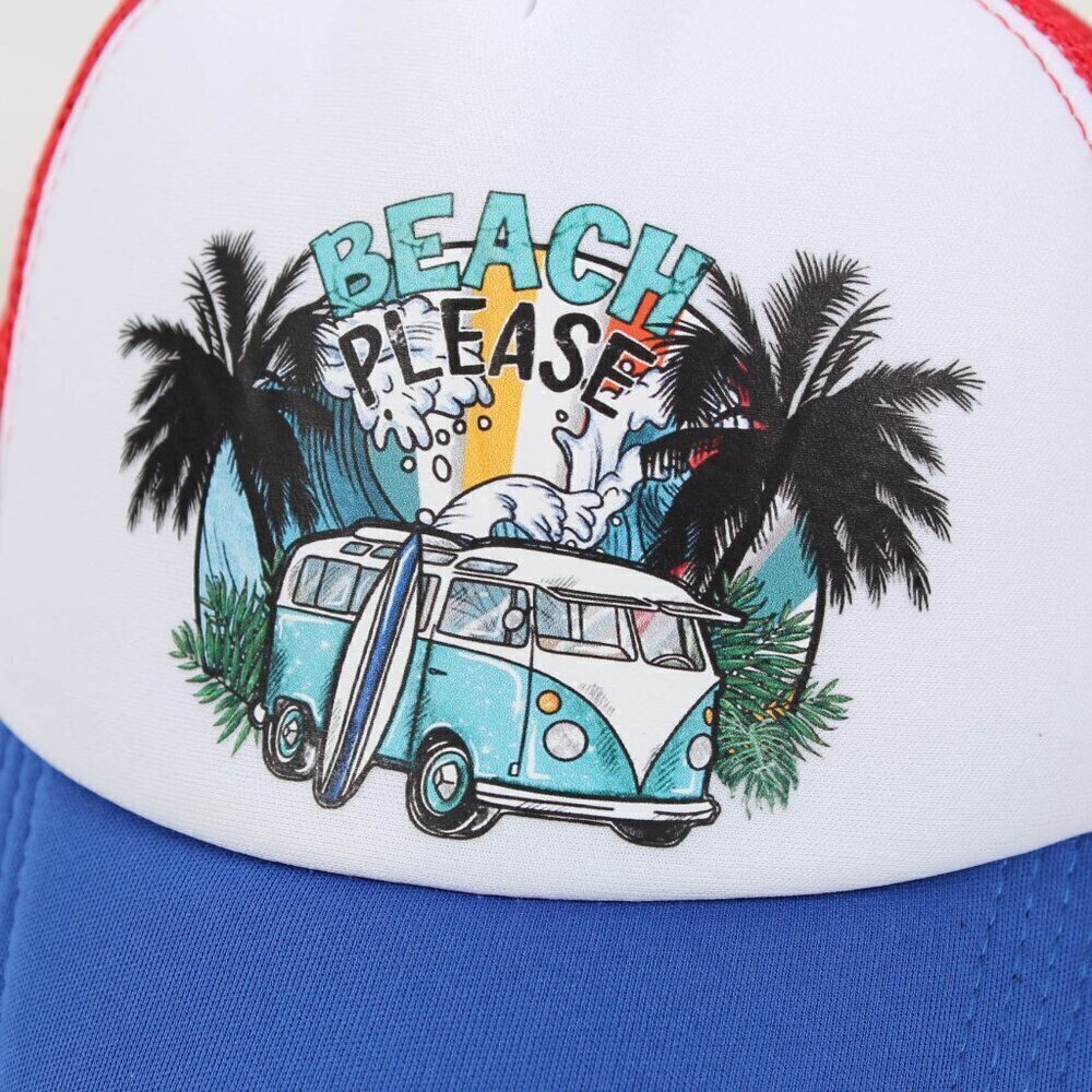 Women's Baseball Cap - Beach Please - New - Picture 3 of 5
